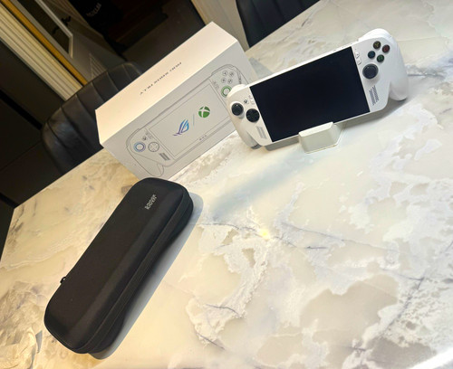 Asus rog ally white handheld - white,